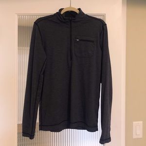 PrAna 1/4 zip active long sleeve shirt. SZ SM